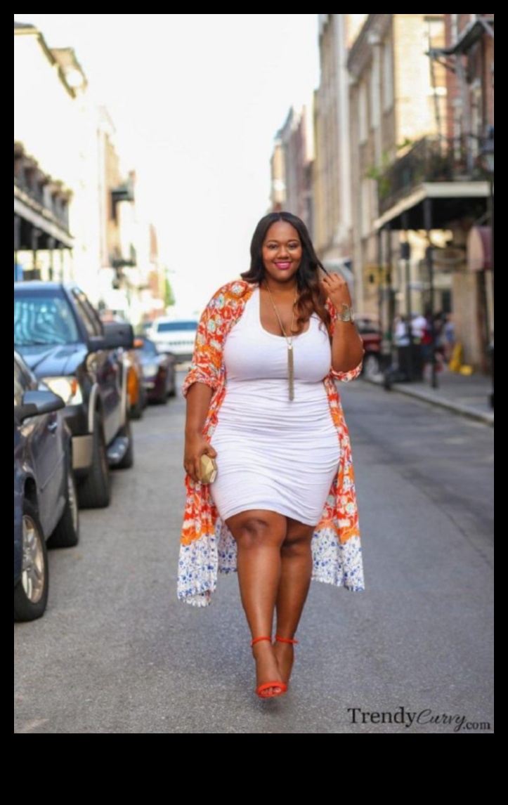 שיק מפותל: תלבושות במידות גדולות עבור פאשניסטות בטוחות בעצמן