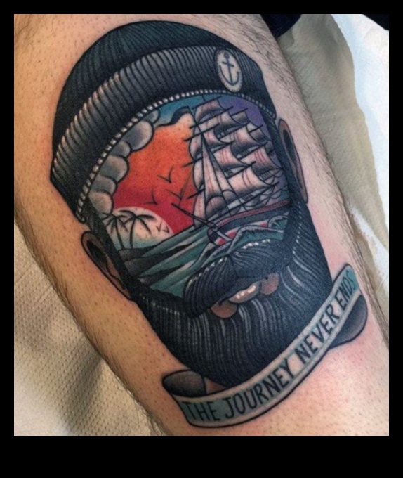 התענוג של סיילור: קסם ימי בקעקועים מסורתיים