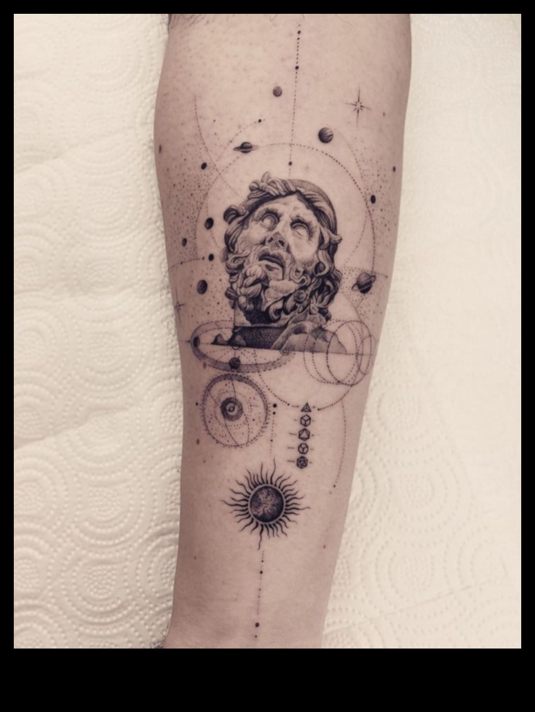 Ink Odyssey A Journey Through the Artistry of Statement Arm Tattoos 3 Ink Odyssey: חקור את האומנות של קעקועים בזרוע הצהרות