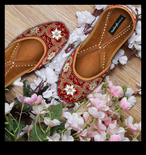 דריכה נצחית: נעלי כלה מעוצבות בשלמות