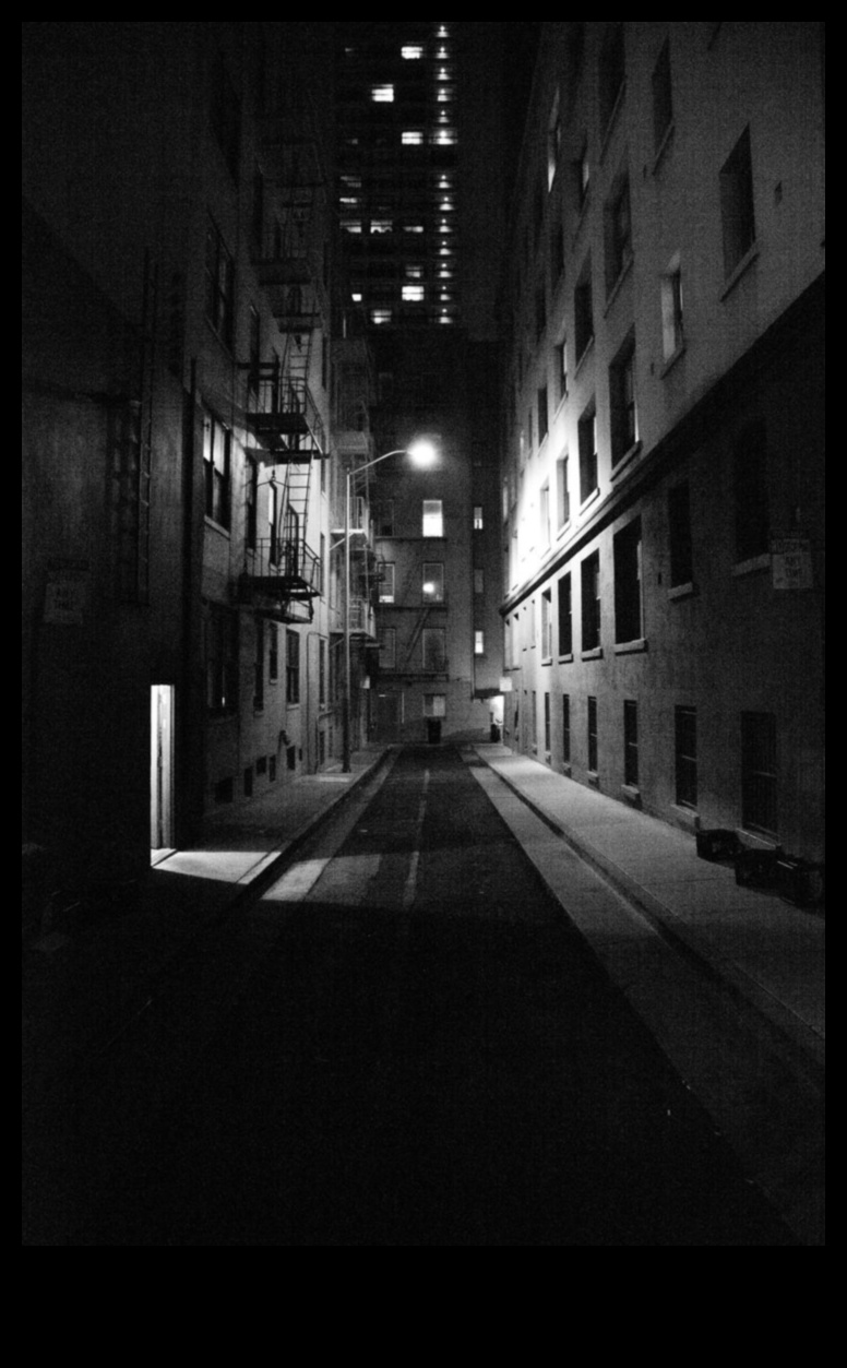 נואר לילה: מסתורין וצללים בצילום אורבני