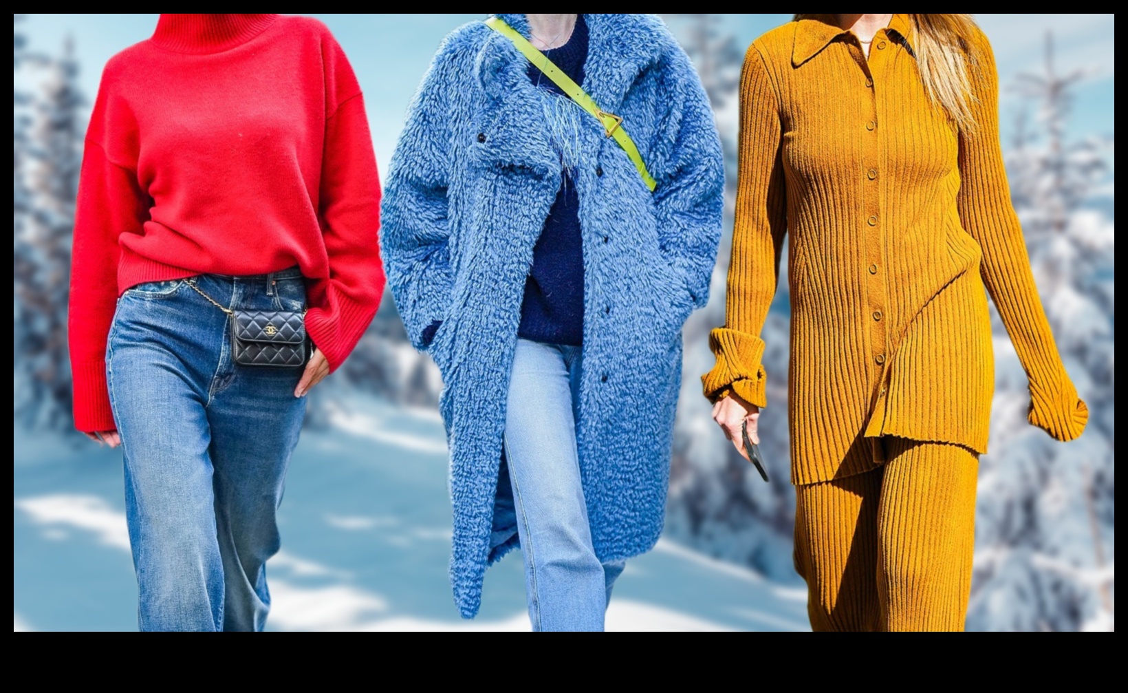חורף גחמני: אלמנטים שובבים באופנה במזג אוויר קר