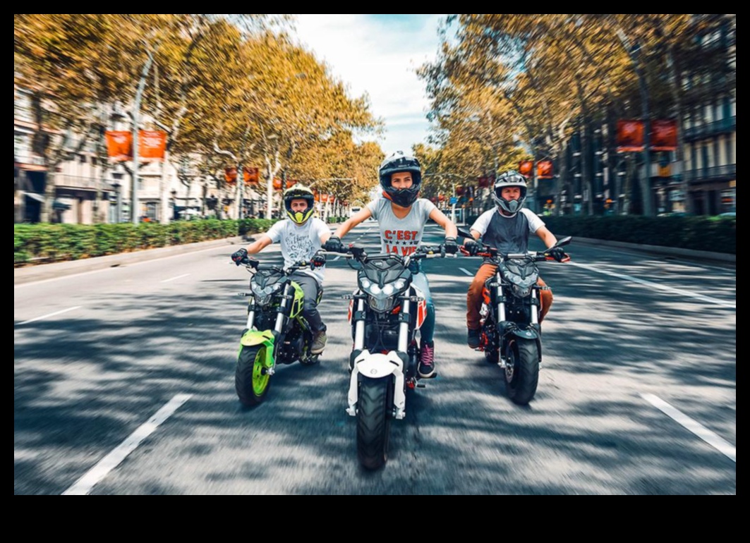 נווטים עירוניים: נסיעה נוחה על אופנועים עירוניים יעילים