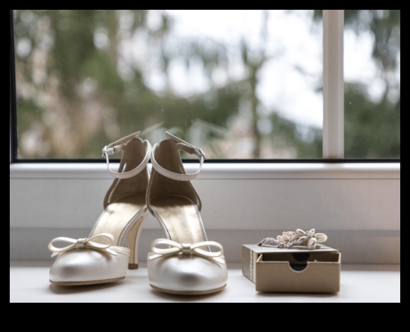 דריכה נצחית: נעלי כלה מעוצבות בשלמות